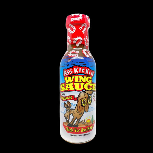 Ass Kickin Ghost Pepper Wing Sauce 384 ml